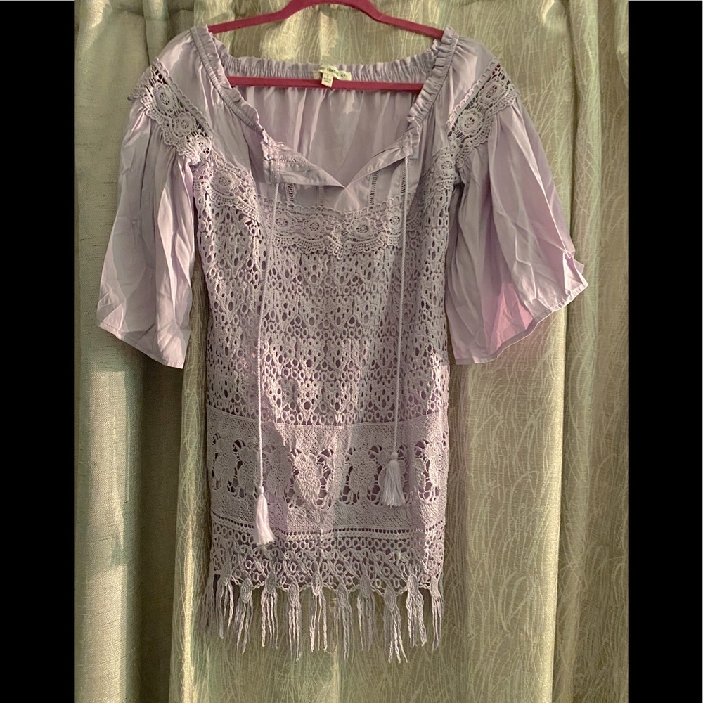 Crochet tunic